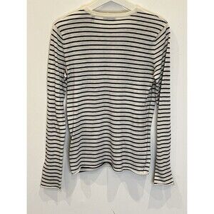 ATM Anthony Thomas Melillo Striped Lightweight Sweater S Designer Minimalist Pre